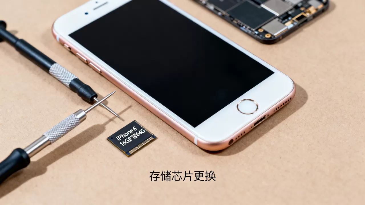 iphone6 16改64能改吗，iphone6 16g改64g