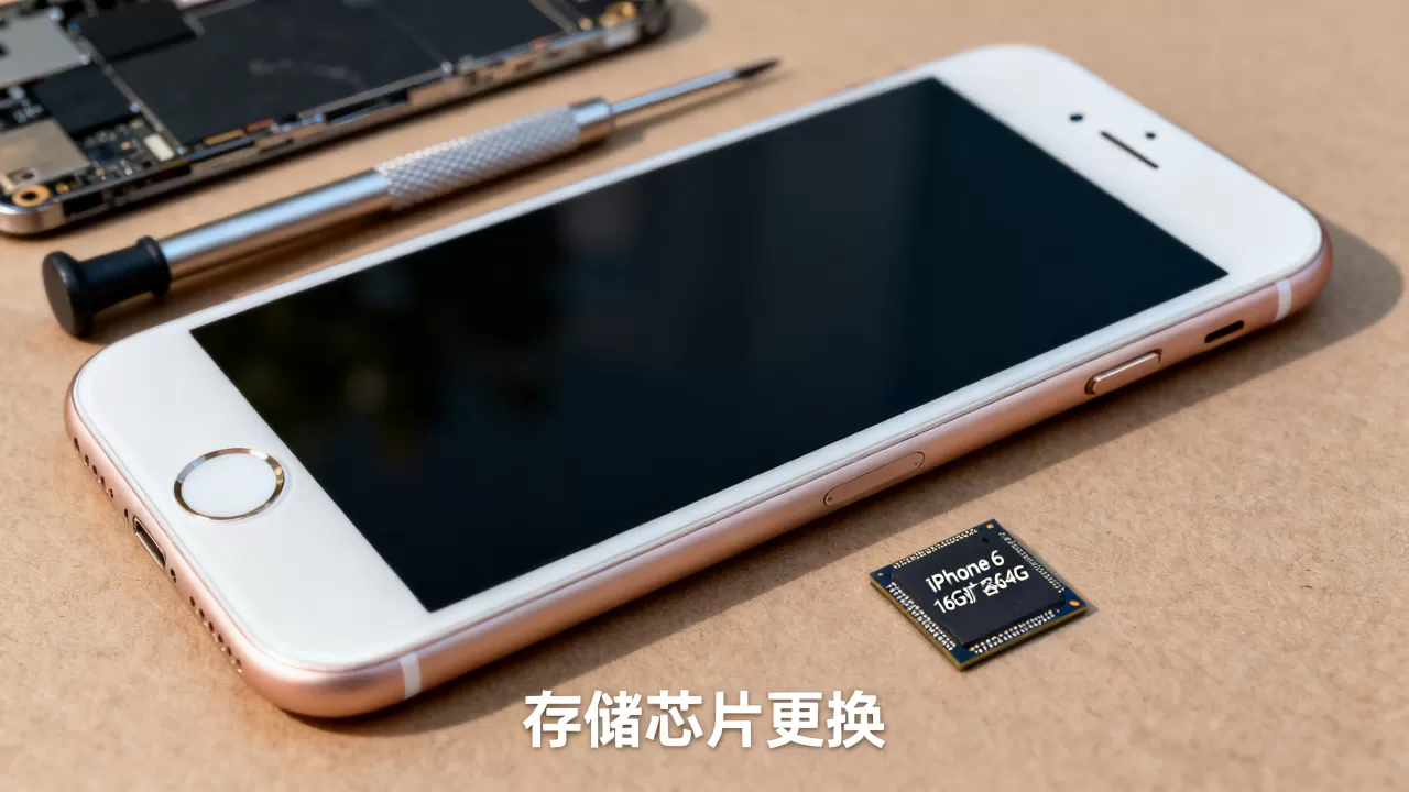 iphone6 16改64能改吗，iphone6 16g改64g