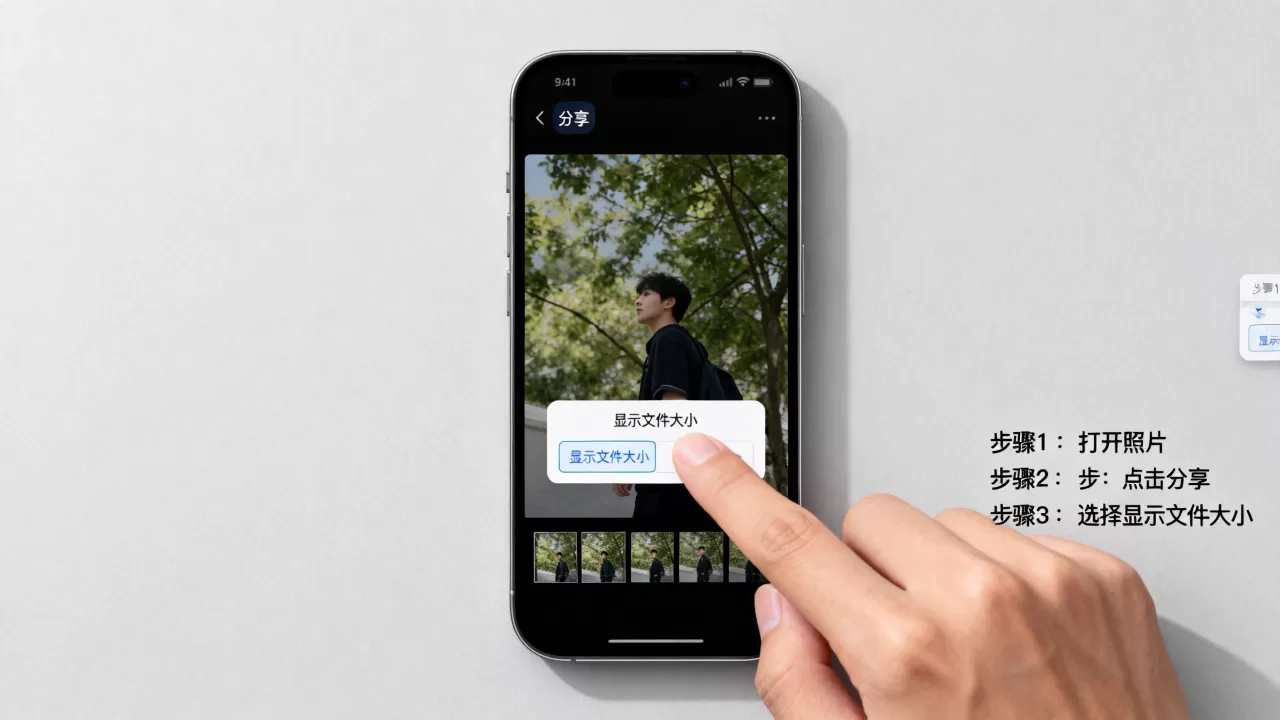 如何查看iphone的照片大小,iphone查看照片大小 如何查看iphone的照片大小,iphone查看照片大小