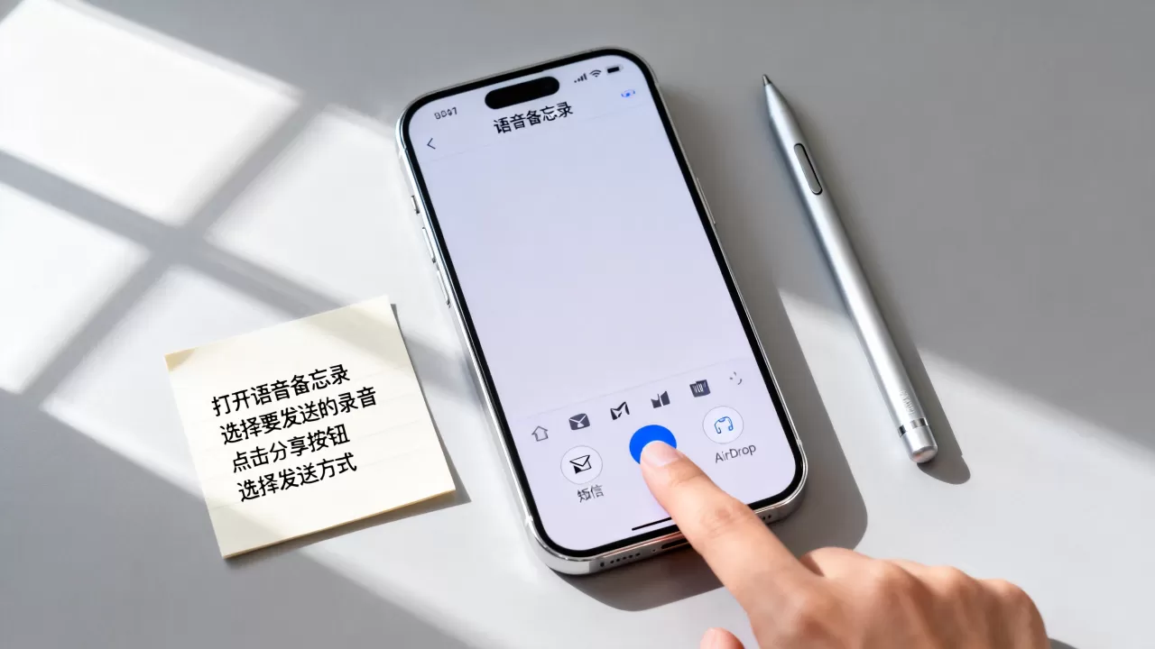iphone语音备忘录怎么发送,iphone语音备忘录发送方法 iphone语音备忘录怎么发送,iphone语音备忘录发送方法