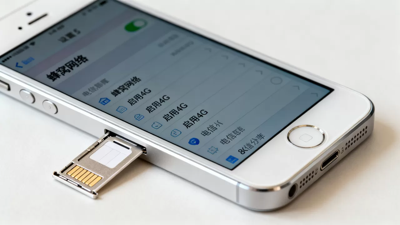 iphone5用电信卡能上网吗，iphone5电信卡设置
