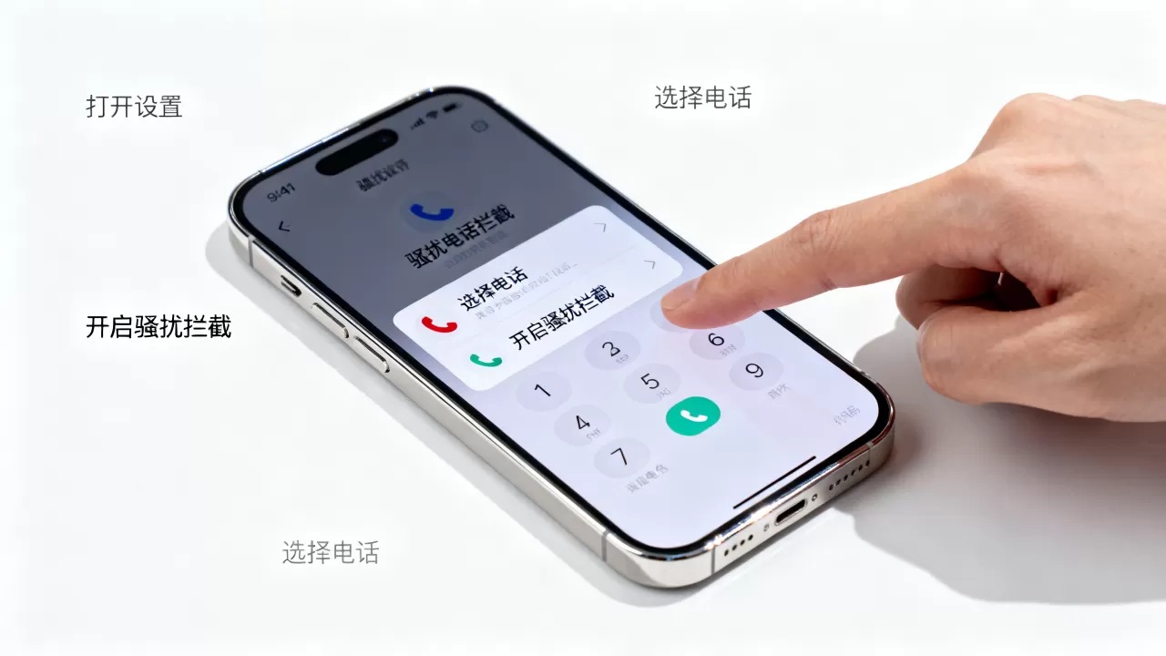iphone骚扰电话拦截软件，iphone怎么拦截骚扰电话