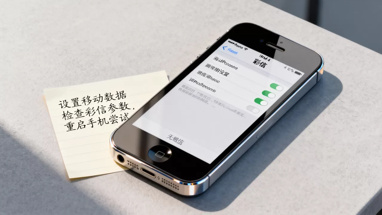 iphone4彩信设置移动，iphone4彩信无法发送怎么办