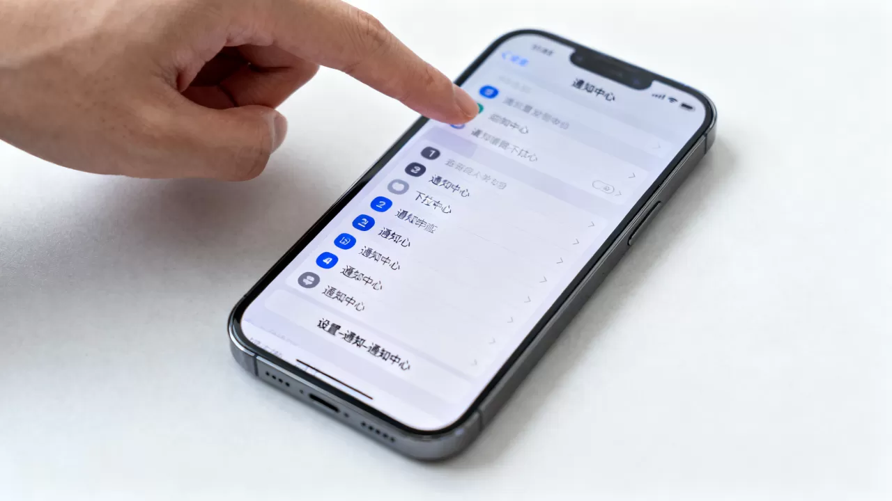iphone怎么设置下拉菜单，苹果通知中心下拉菜单设置