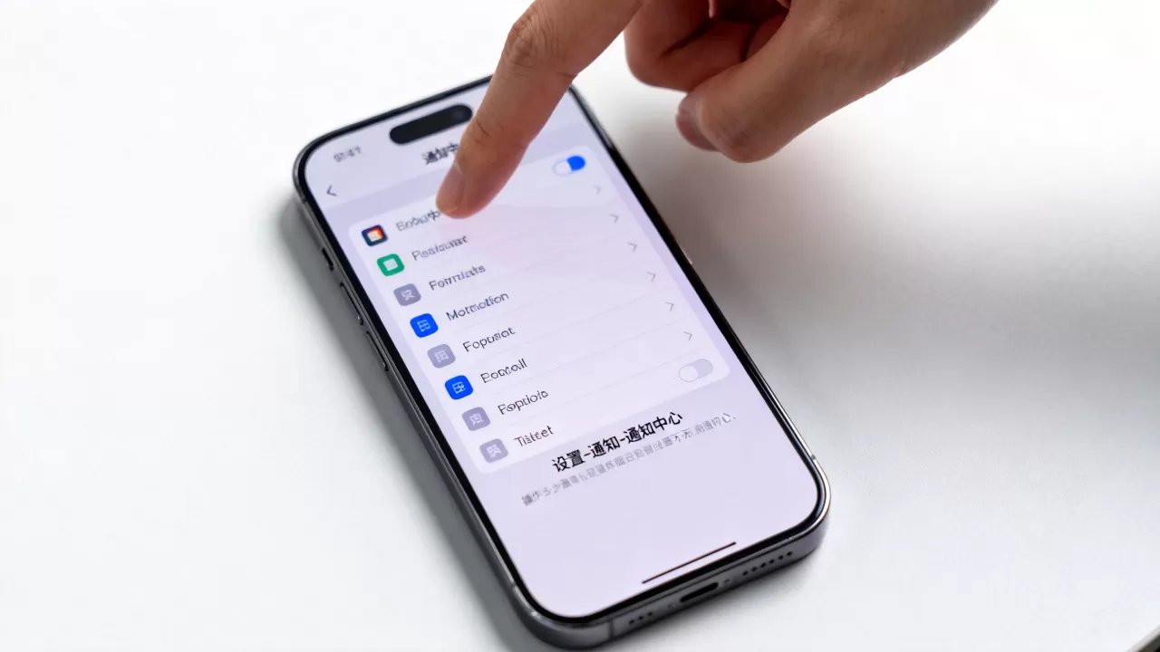 iphone怎么设置下拉菜单，苹果通知中心下拉菜单设置
