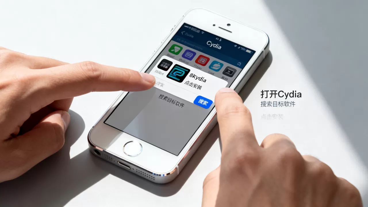 iphone5越狱安装软件，iphone5越狱后怎么安装软件