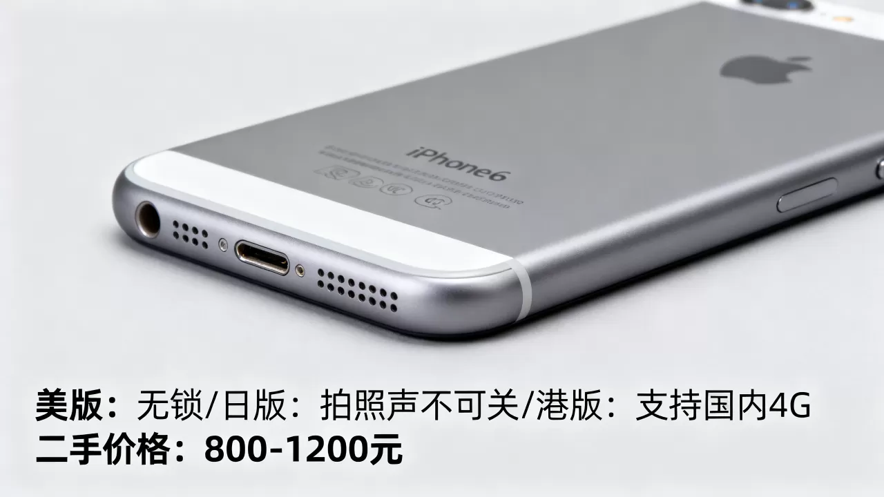 iphone6美版日版港版区别，iphone6二手价格