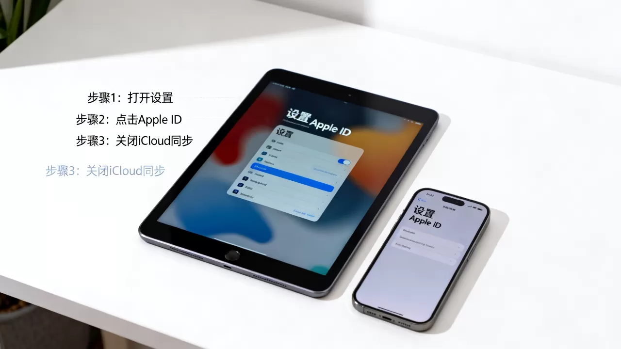 ipad和iphone如何取消同步,苹果设备数据不同步怎么设置 ipad和iphone如何取消同步,苹果设备数据不同步怎么设置
