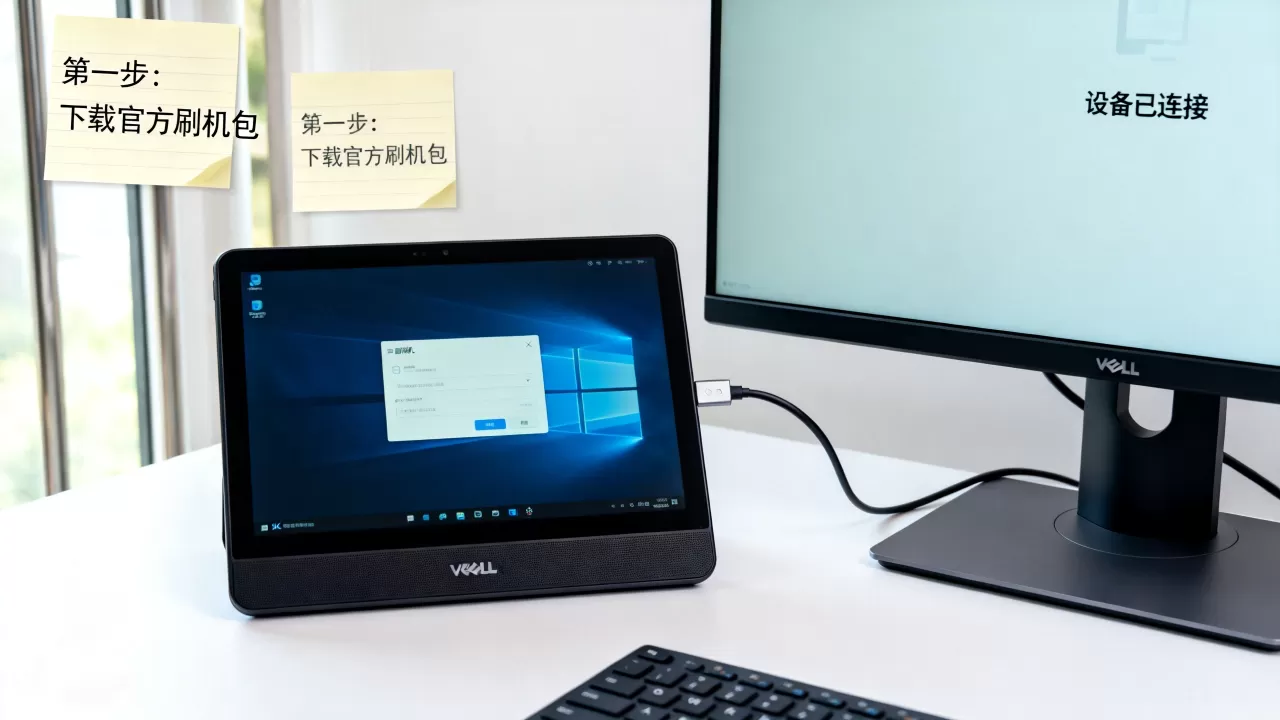 戴尔venue7刷机教程，戴尔平板刷机失败怎么解决
