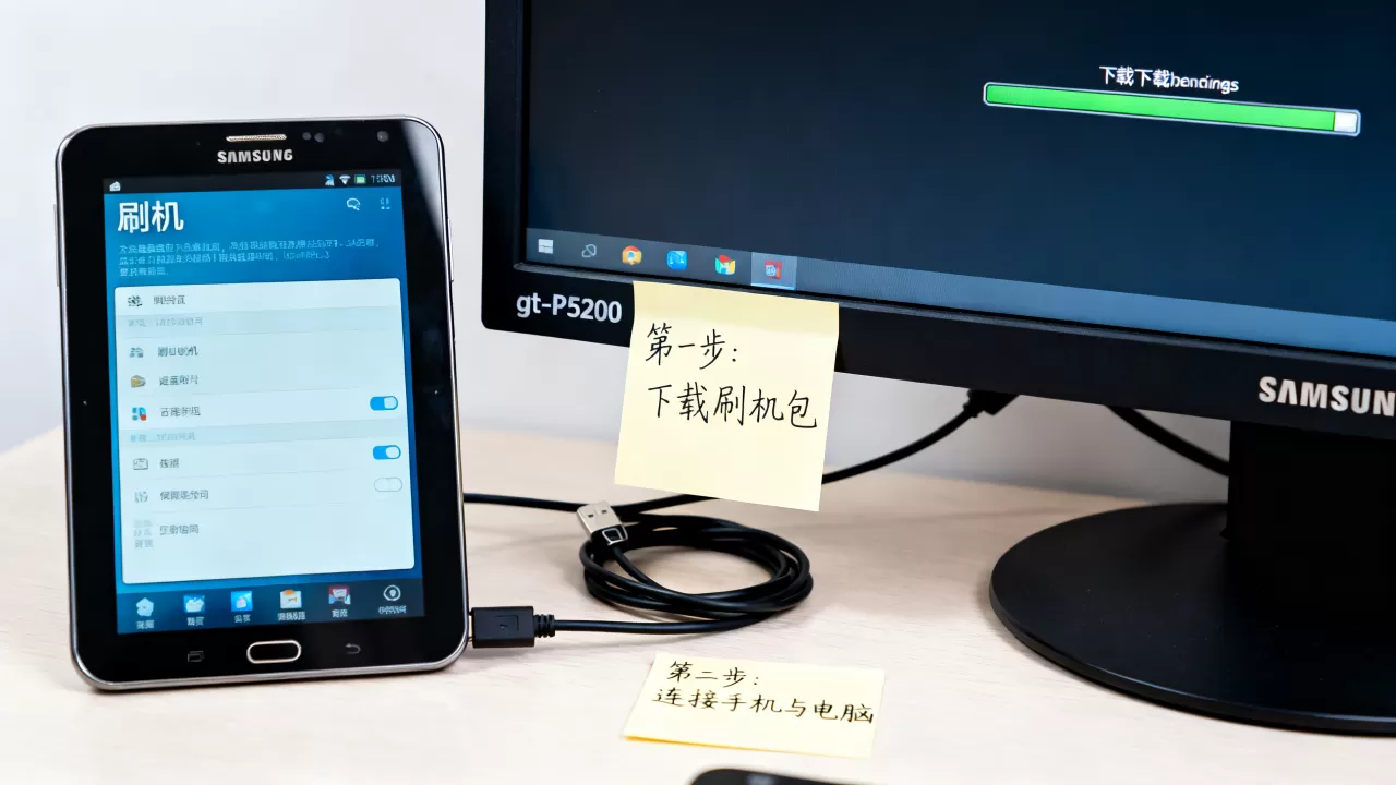 gt-p5200刷机教程，三星gt-p5200刷机包下载
