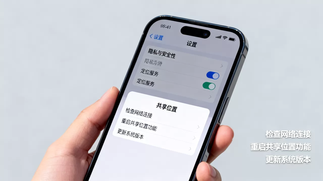 iphone共享位置不可用怎么办?苹果手机共享位置功能故障解决方法 iphone共享位置不可用怎么办?苹果手机共享位置功能故障解决方法