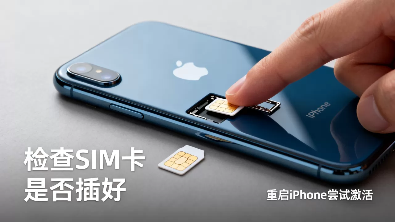 iphone激活后sim卡无效怎么办，iphone激活后sim卡无效