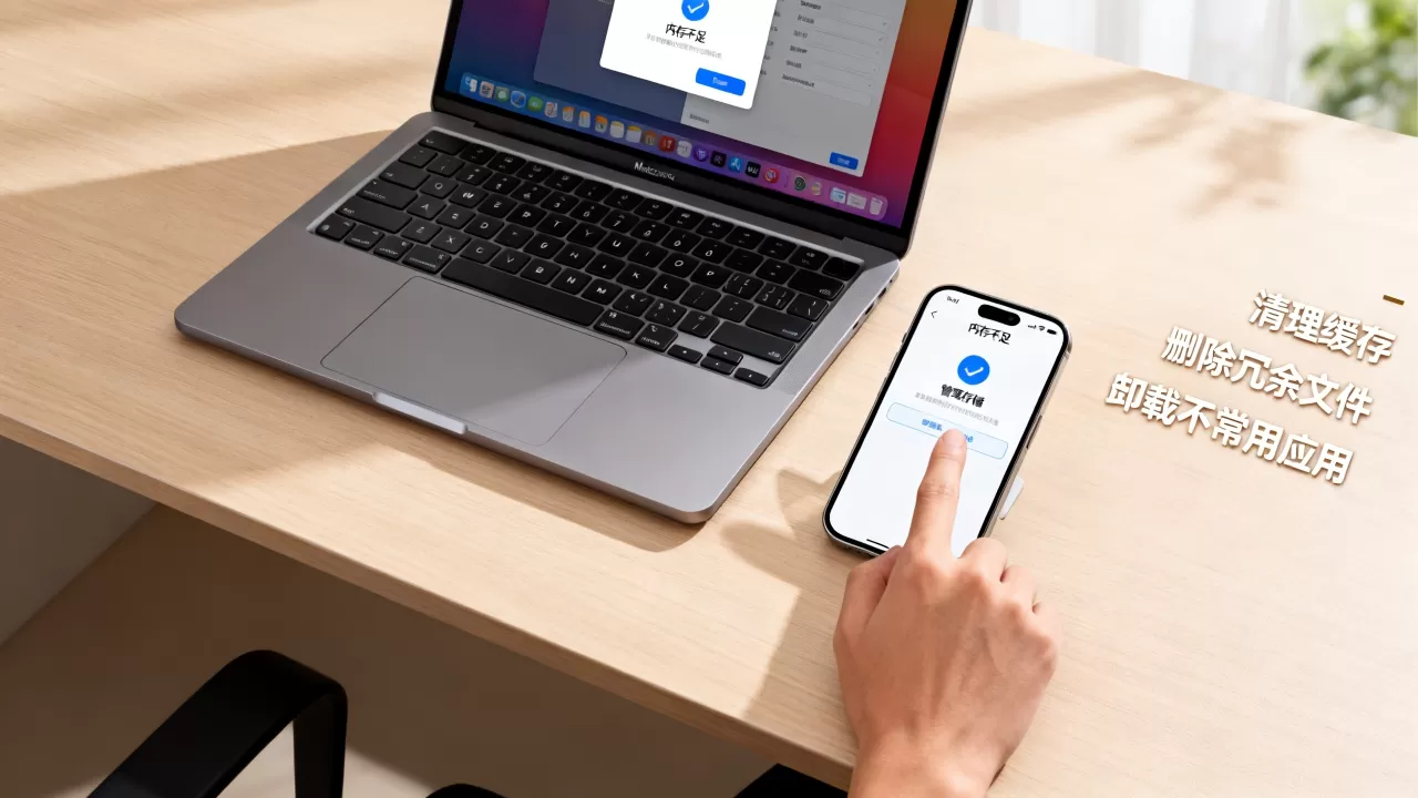 mac和iphone显示内存不足怎么办？mac iphone显示内存不足