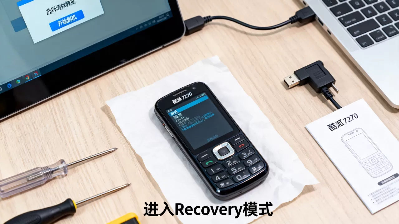 酷派7270怎么刷机，酷派7270刷机教程