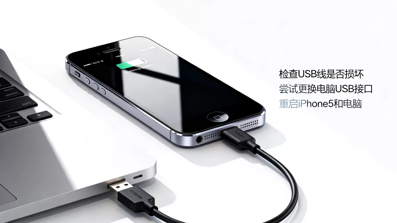 iphone5无法识别usb怎么办，iphone5无法识别usb
