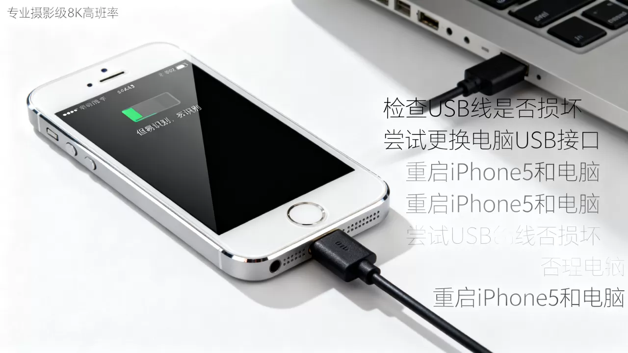iphone5无法识别usb怎么办，iphone5无法识别usb