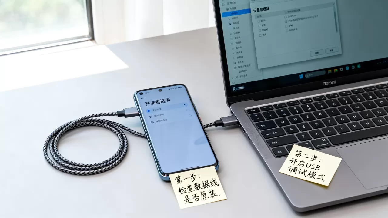 红米刷机连不上电脑怎么办？红米刷机教程