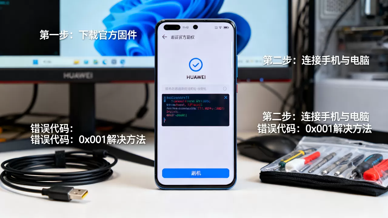 华为移动全网通刷机教程，华为手机刷机失败怎么办