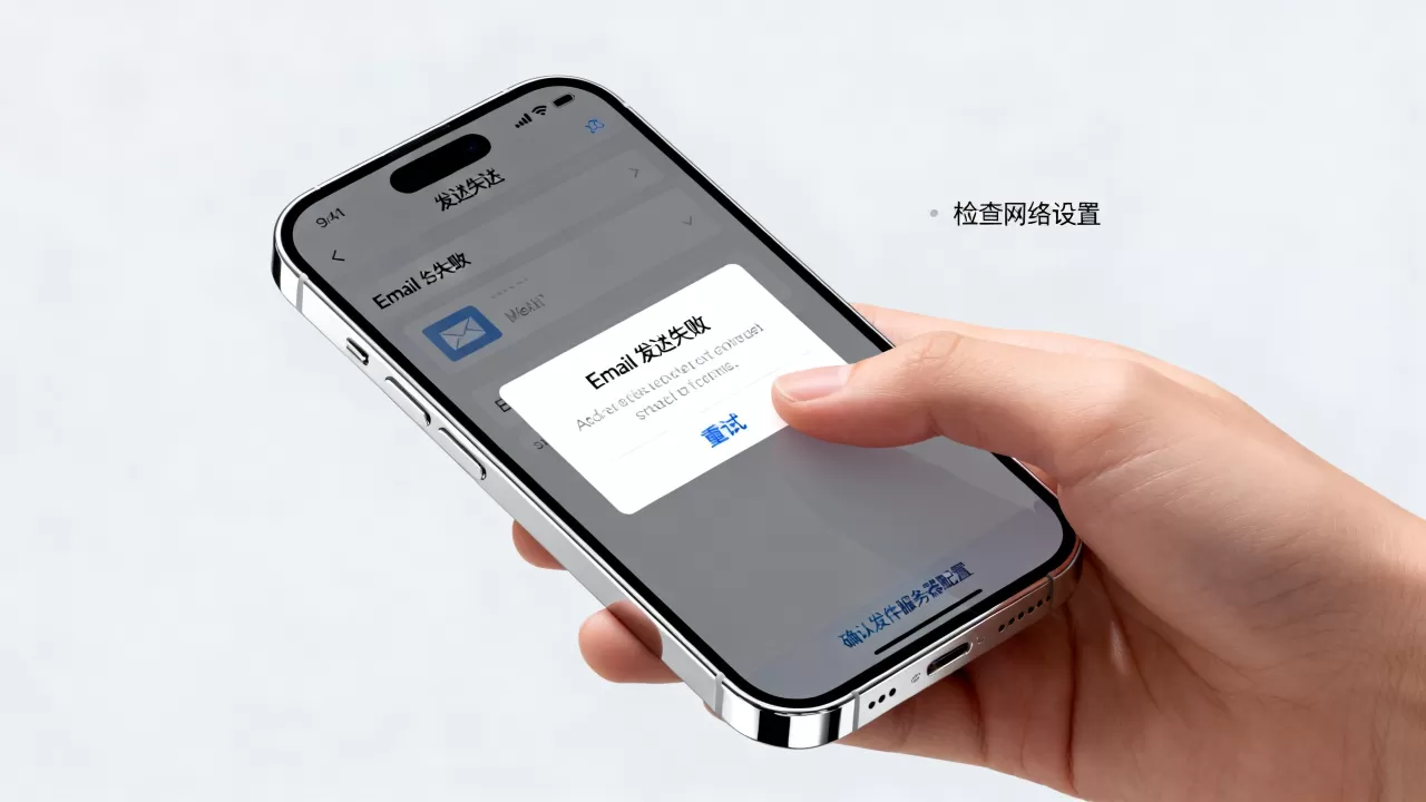 iPhone邮箱能收不能发怎么办？苹果手机邮件发送失败解决方法