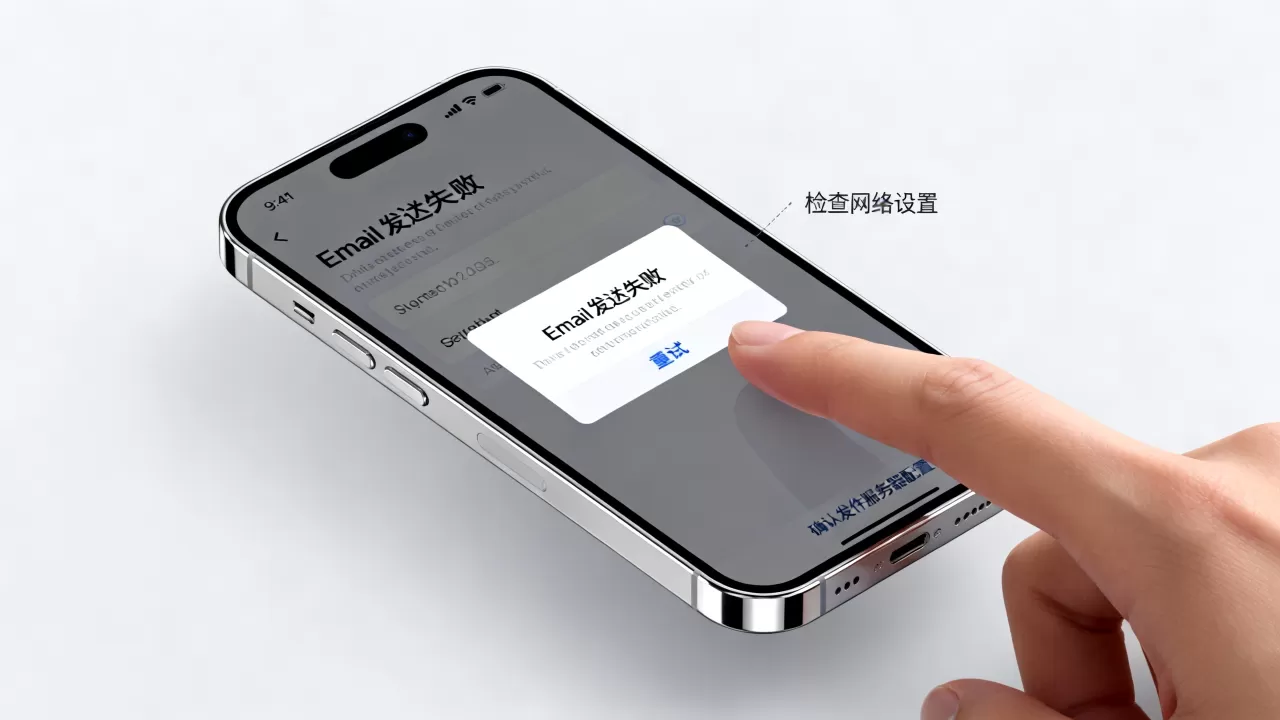 iPhone邮箱能收不能发怎么办？苹果手机邮件发送失败解决方法