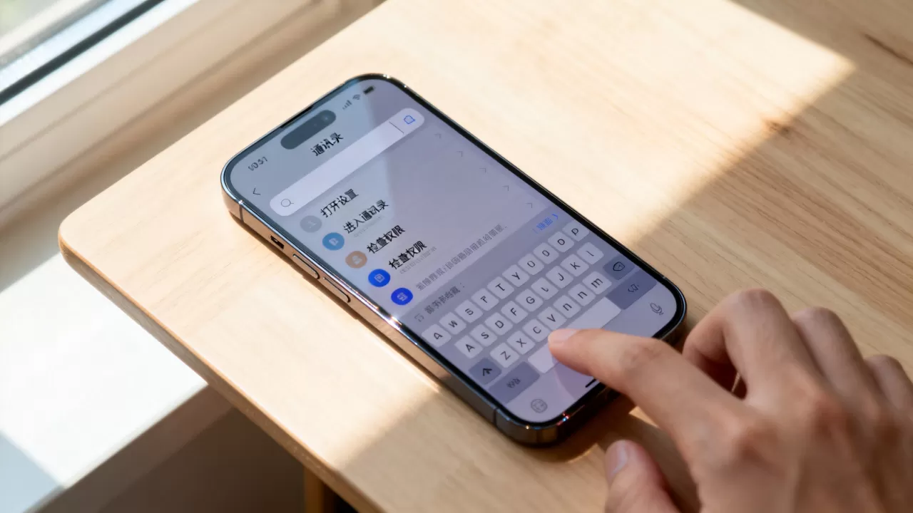 iphone通讯录无法搜索怎么办，iphone通讯录搜索不到人