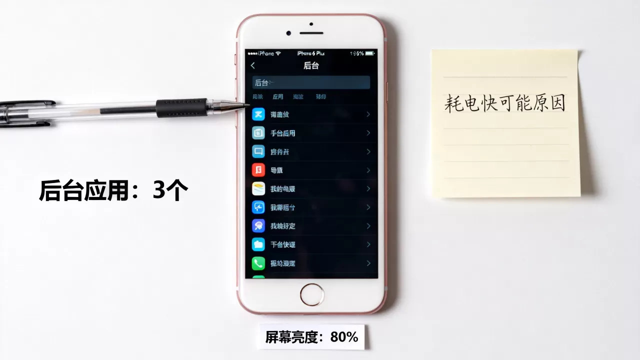 iphone6plus用电快怎么回事，iphone6plus耗电快