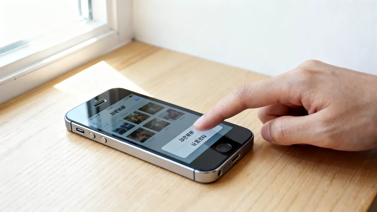 iPhone5s相册怎么加密？iPhone5s相册加密方法