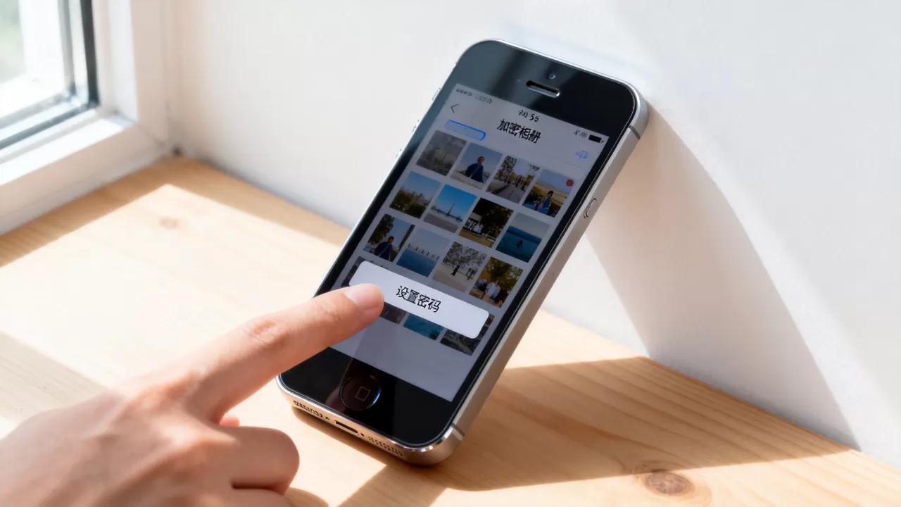 iPhone5s相册怎么加密？iPhone5s相册加密方法