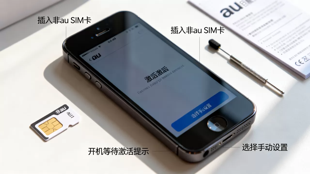 au日版iPhone5怎么解锁？au日版iPhone5解锁教程