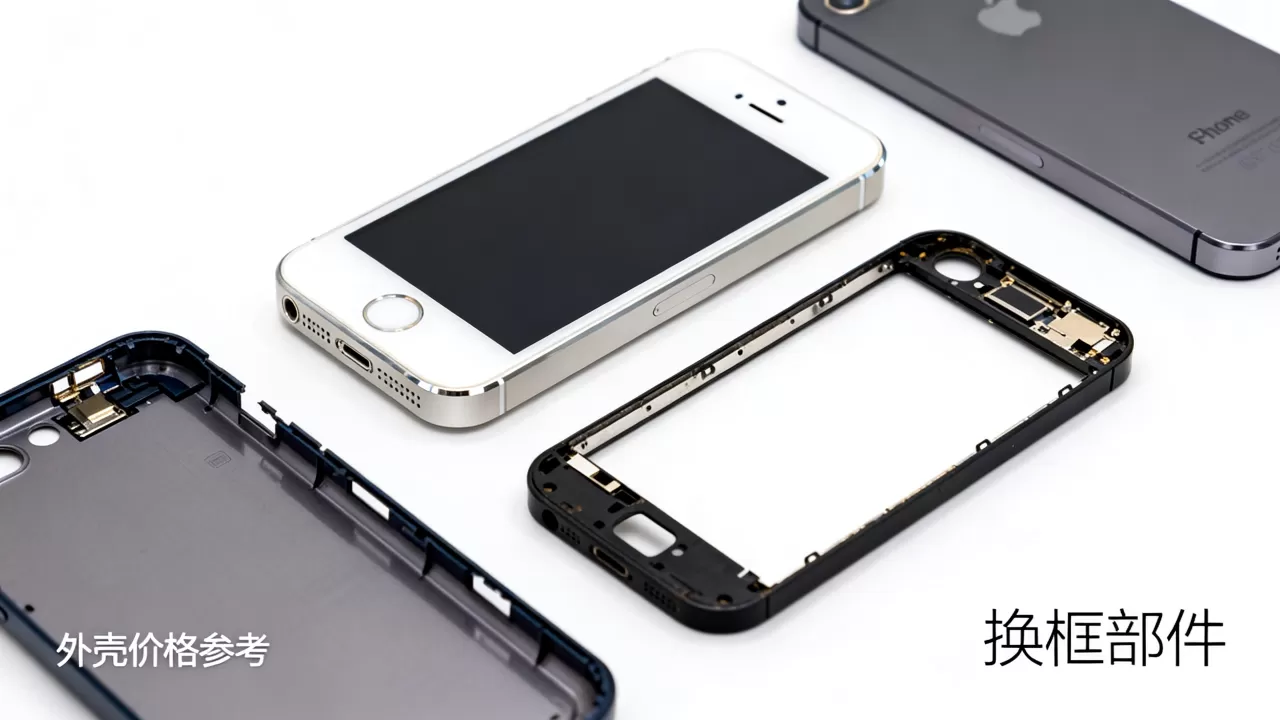 iphone5s换框多少钱，iphone5s换外壳