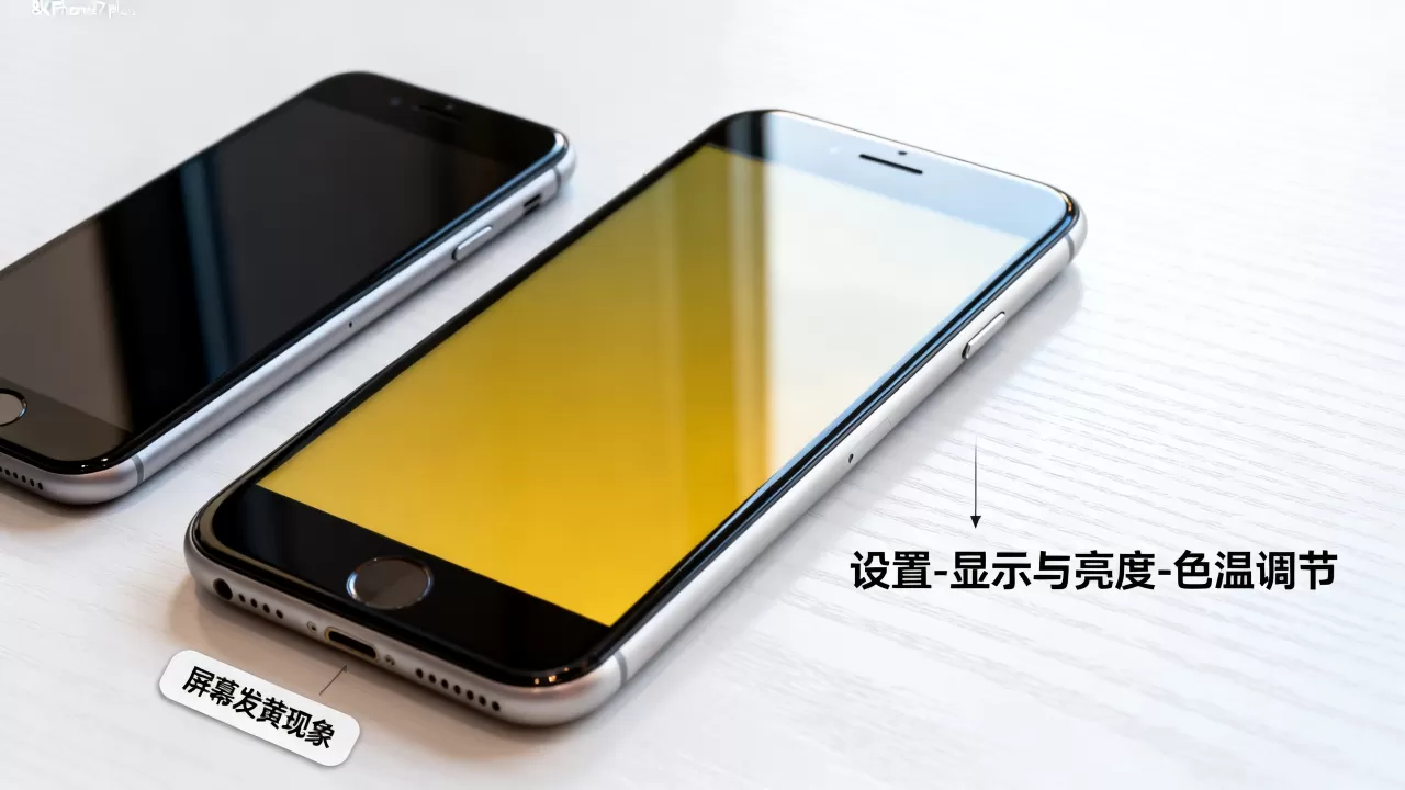 iphone7plus黄屏幕怎么回事？iPhone7plus屏幕发黄怎么解决