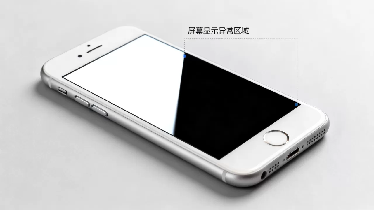 iphone6sp阴阳屏怎么回事，iphone6sp阴阳屏
