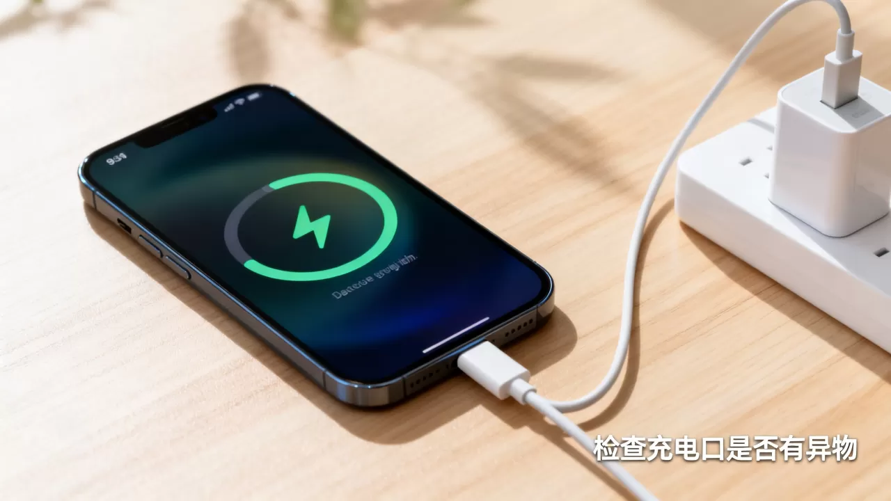 iphone有充电标志不进电，为什么手机显示充电但无法充进电