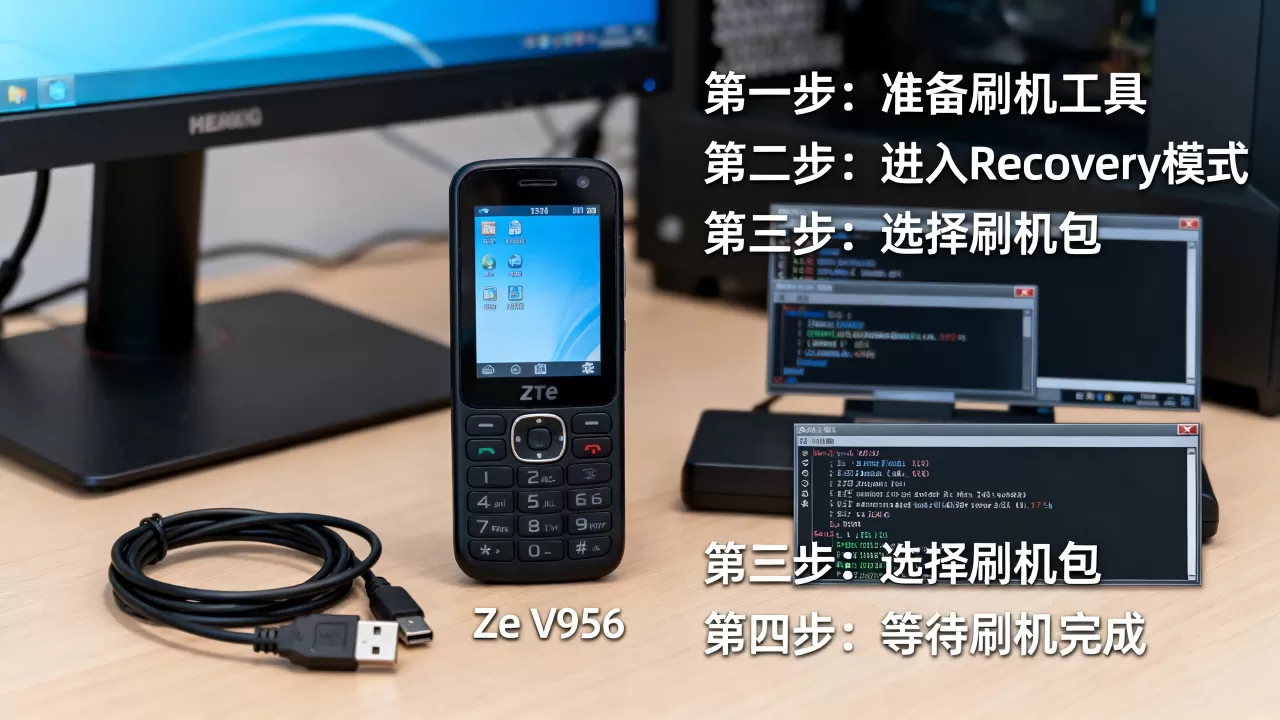 zte v956刷机教程，中兴v956手机刷机失败怎么办