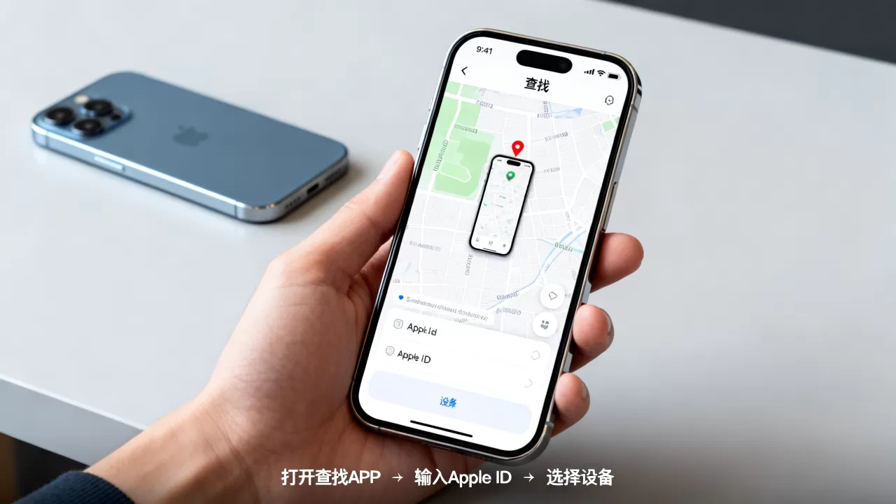 iphone怎么定位别人的手机，查找iphone手机位置