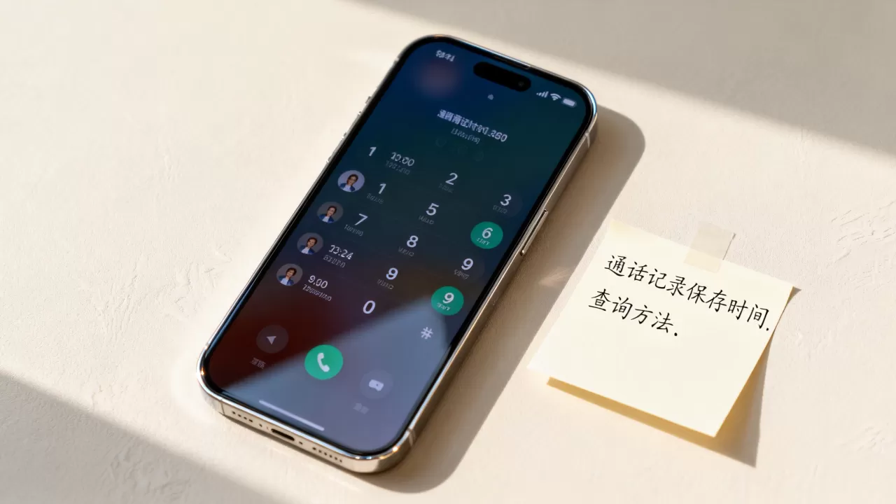 iphone通话记录保存时间，iphone通话记录怎么查