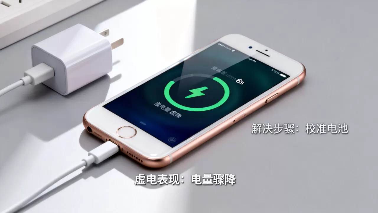 iphone6s虚电怎么办，iphone6s虚电
