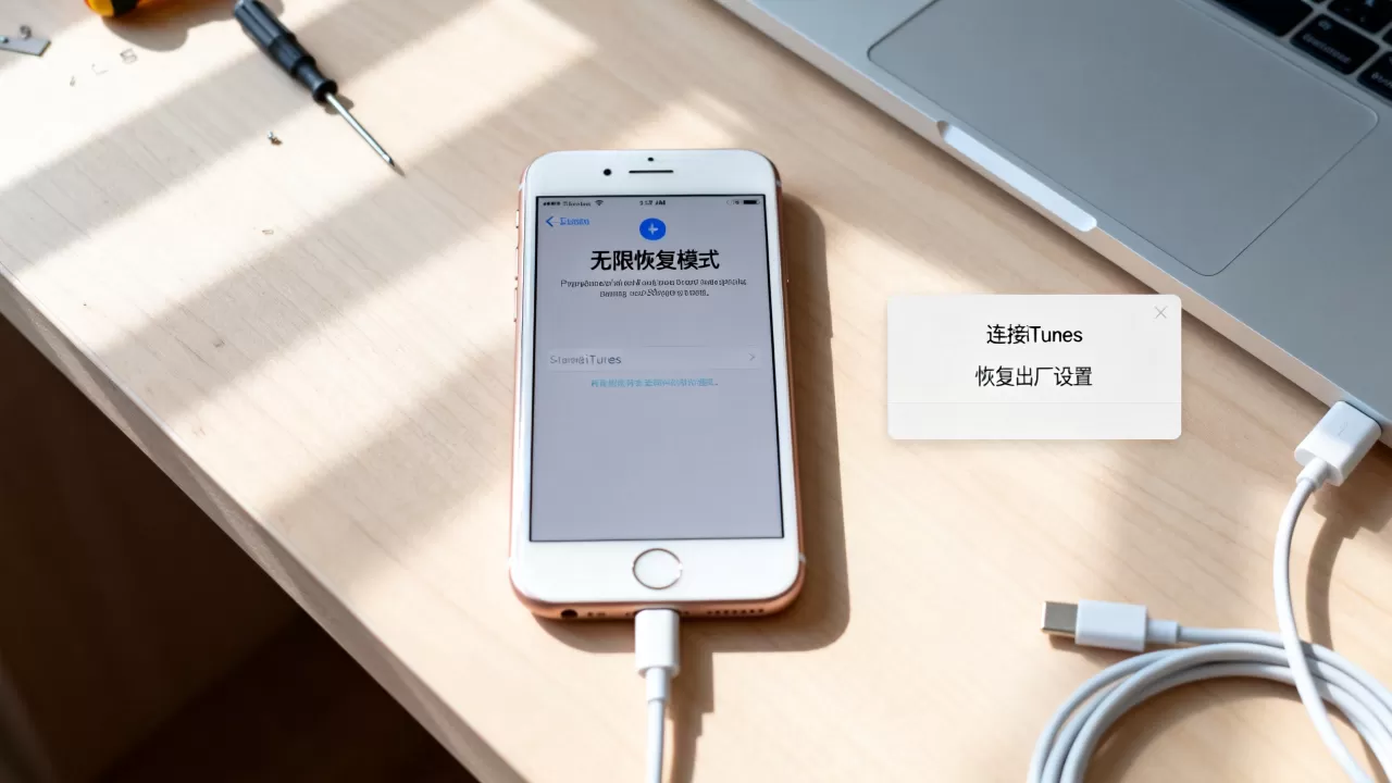 iphone6无限恢复模式怎么解决，iphone6无限恢复模式