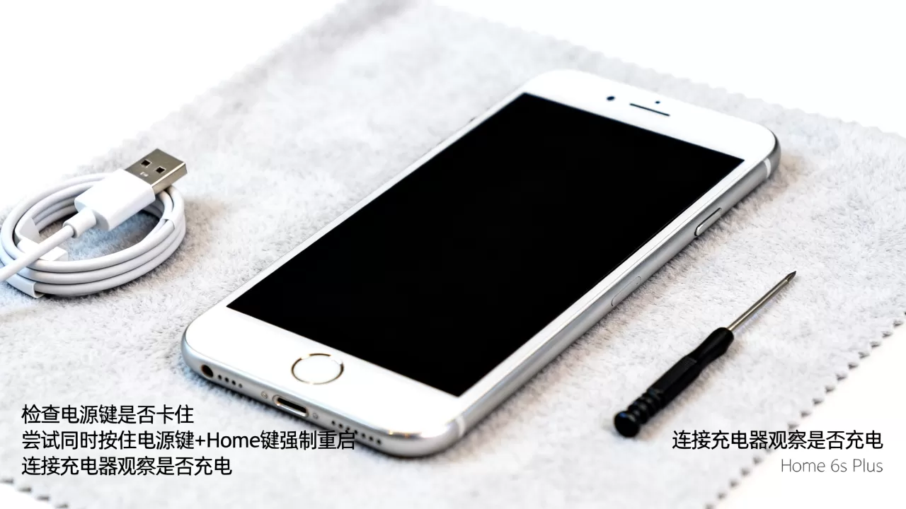 iphone6s plus黑屏怎么办？黑屏无反应故障原因及解决方法