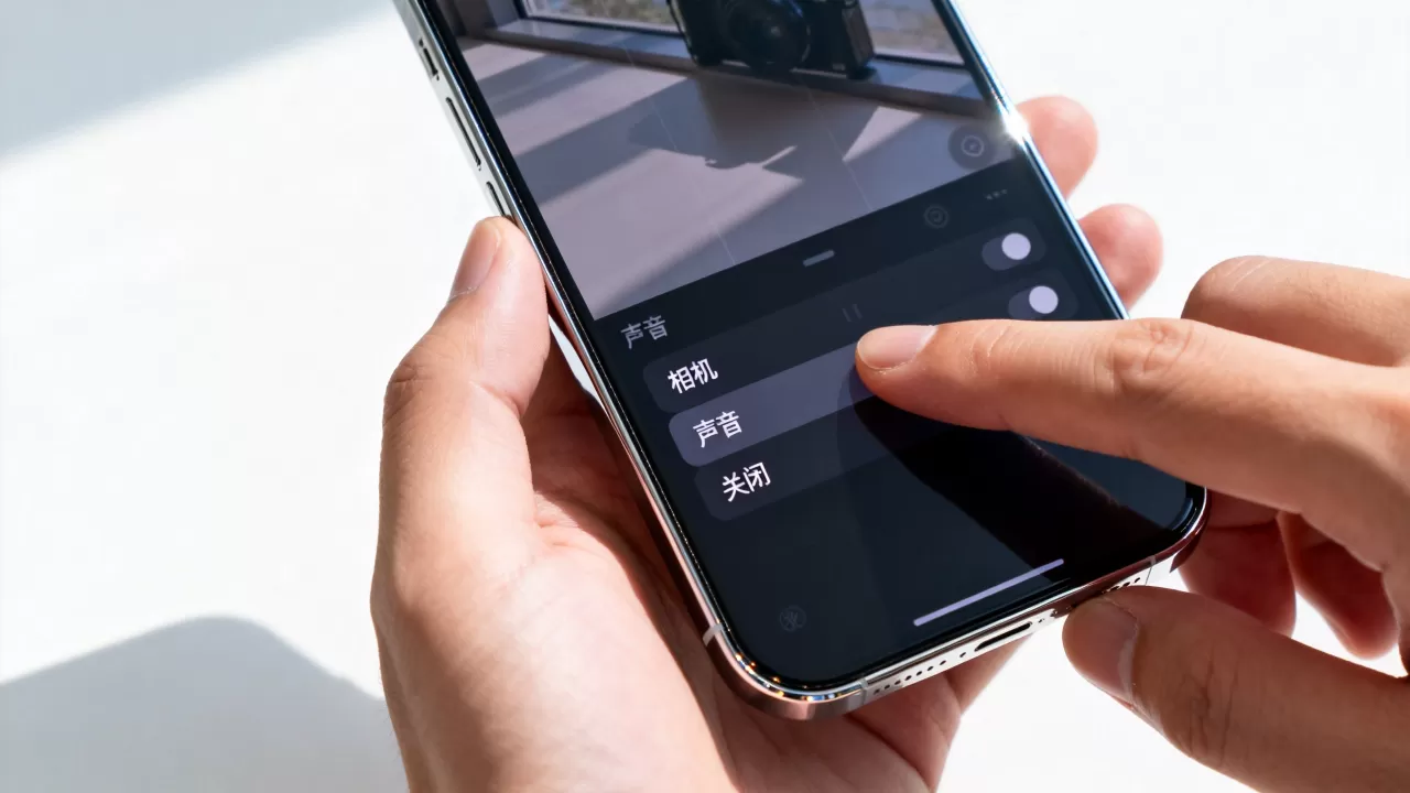 iphone关不掉相机声音了，iphone相机拍照声音怎么关闭