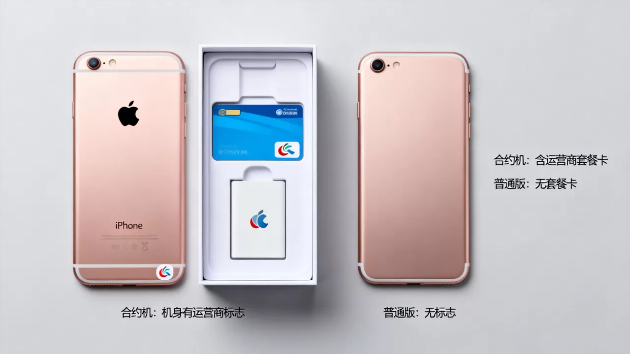 iphone6合约机与普通版有什么区别，iphone6合约机和普通版区别