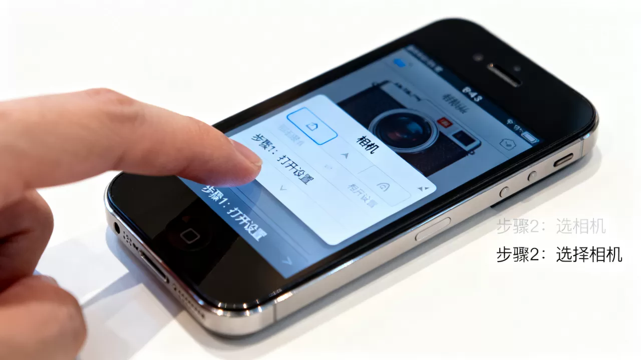 iphone4s相机胶卷怎么设置，iphone4s相机胶卷