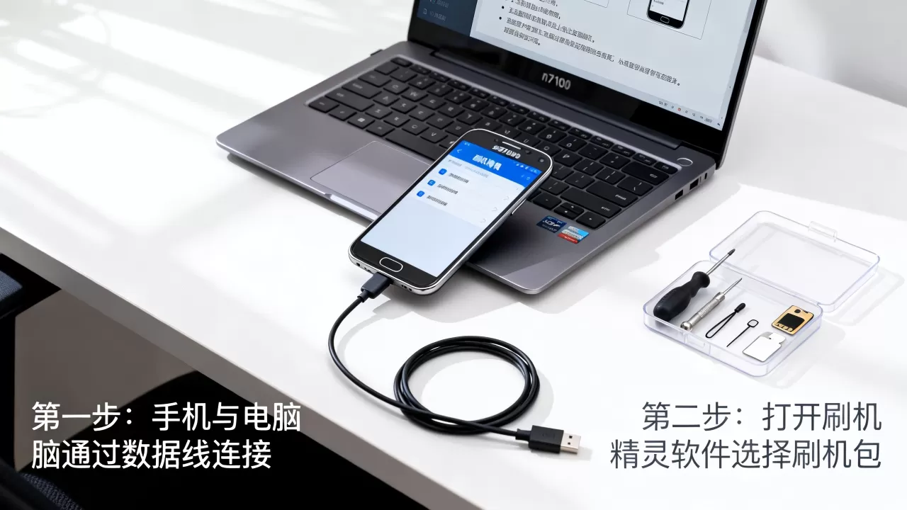 n7100刷机精灵怎么用，n7100刷机教程