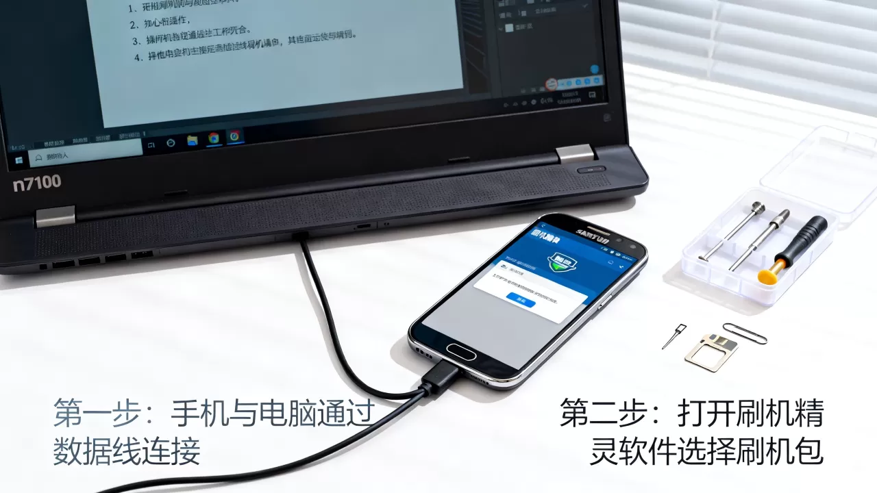 n7100刷机精灵怎么用，n7100刷机教程