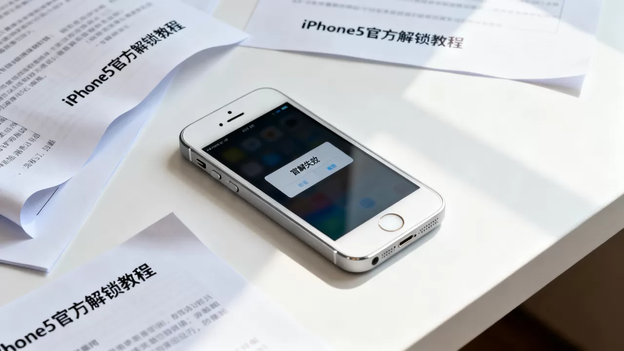 au iphone5官解失败怎么办，iphone5官方解锁教程