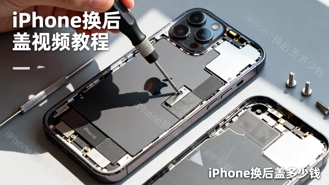 iphone换后盖视频教程，iphone换后盖多少钱