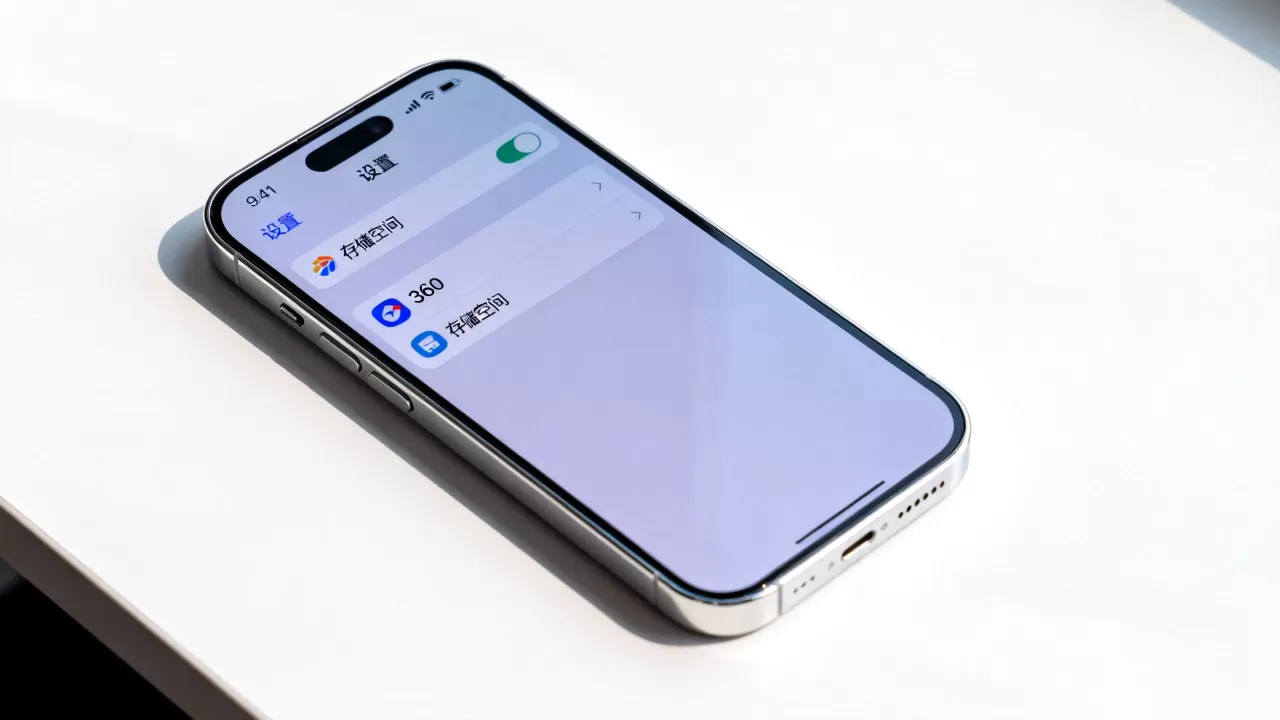 iphone存储空间升级后360找不到，iphone存储空间升级