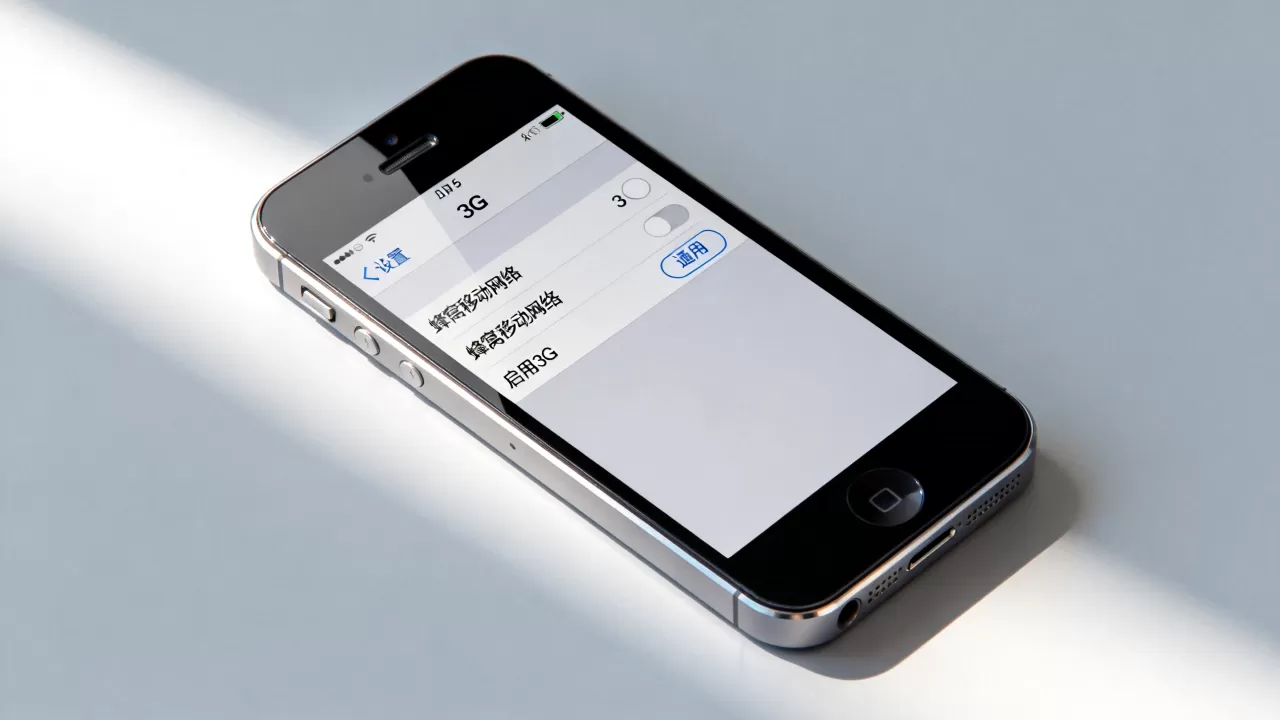 日版iphone5上网设置教程，iphone5怎么设置3g网络