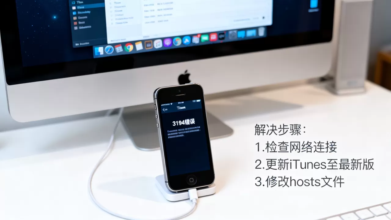 iPhone5恢复3194错误怎么办，iPhone5恢复3194错误解决方法