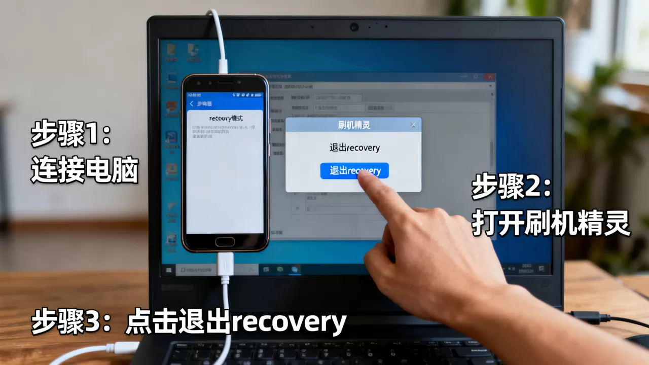 刷机精灵怎么退出recovery模式，recovery模式退出方法